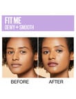 Maybelline Fit Me Dewy + Smooth Foundation Makeup SPF18, 30 ml product photo View 08 S