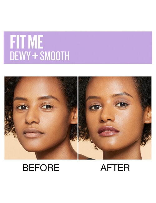 Maybelline Fit Me Dewy + Smooth Foundation Makeup SPF18, 30 ml product photo View 08 L
