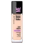 Maybelline Fit Me Dewy + Smooth Foundation Makeup SPF18, 30 ml product photo