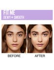 Maybelline Fit Me Dewy + Smooth Foundation Makeup SPF18, 30 ml product photo View 07 S