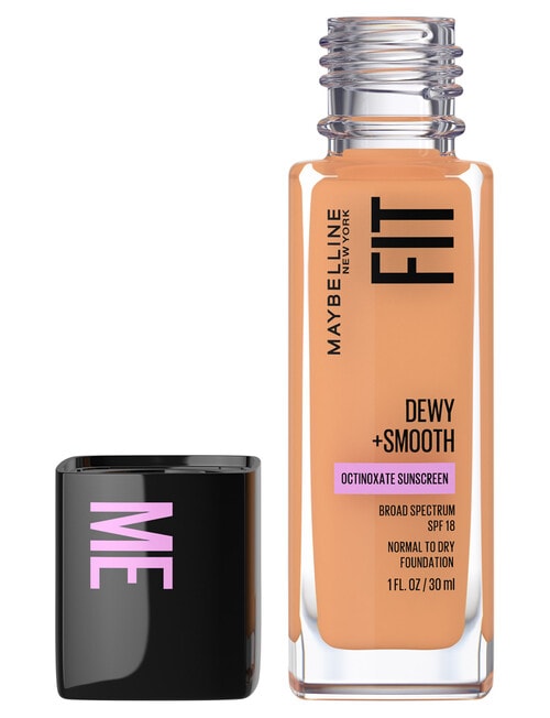 Maybelline Fit Me Dewy + Smooth Foundation Makeup SPF18, 30 ml product photo View 02 L