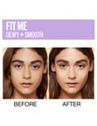 Maybelline Fit Me Dewy + Smooth Foundation Makeup SPF18, 30 ml product photo View 07 S