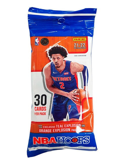 Panini Hoops Basketball Fat Pack 2021-22, Assorted product photo