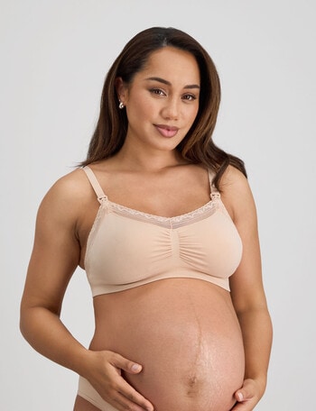 Bendon Nurture Maternity Bra, Latte product photo