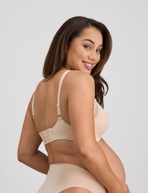 Bendon Nurture Maternity Bra, Latte product photo View 02 L