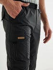Kauri Trail Dune Convertible Pant, Charcoal product photo View 04 S