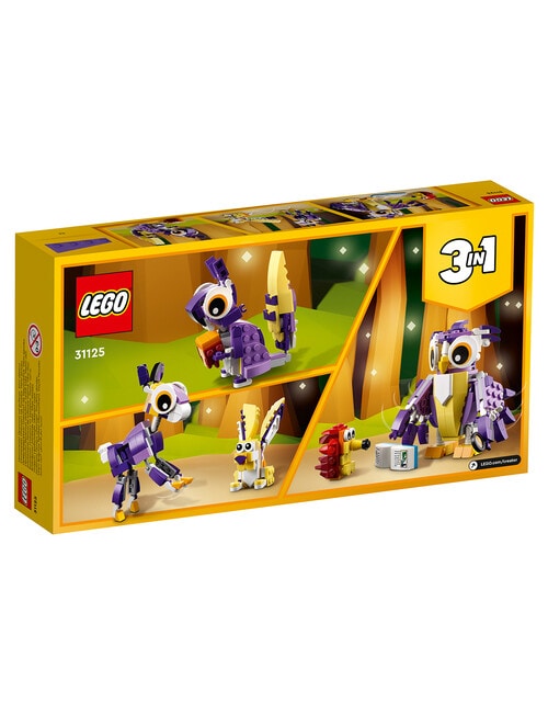 LEGO Creator 3-in-1 Fantasy Forest Creatures, 31125 product photo View 09 L
