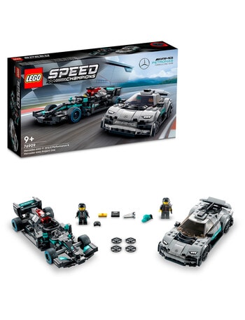 LEGO Speed Champions Mercedes-AMG F1 W12 E Performance & Project One, 76909 product photo