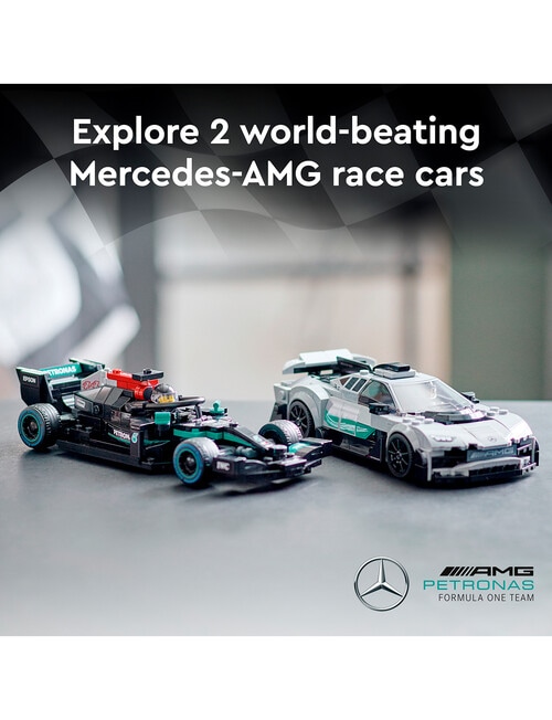 LEGO Speed Champions Mercedes-AMG F1 W12 E Performance & Project One, 76909 product photo View 03 L
