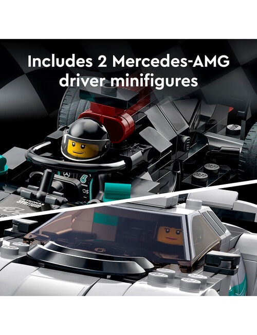 LEGO Speed Champions Mercedes-AMG F1 W12 E Performance & Project One, 76909 product photo View 06 L