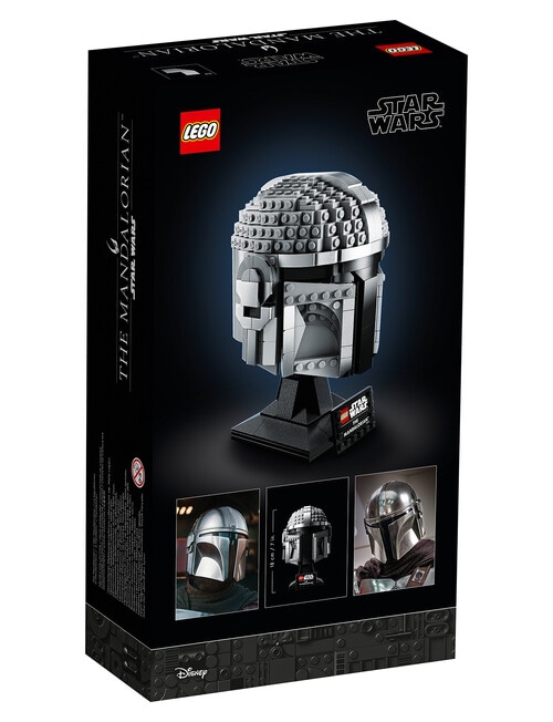 LEGO Star Wars The Mandalorian Helmet, 75328 product photo View 09 L