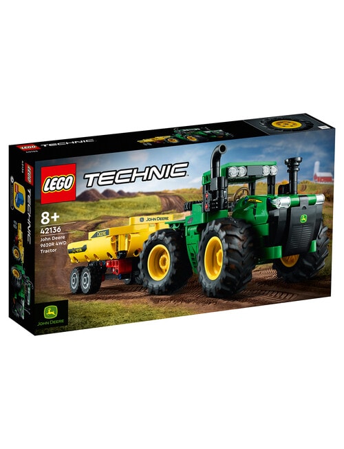 LEGO Technic John Deere 9620R 4WD Tractor, 42136 product photo View 10 L