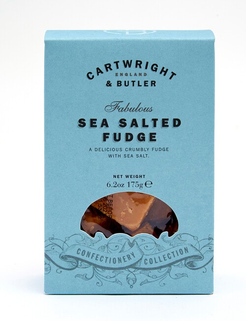 Cartwright & Butler Sea Salted Fudge Carton, 175g product photo