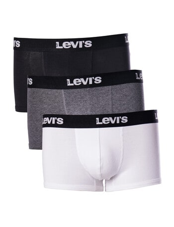 Levis Trunk, 3-Pack, Black, White & Grey product photo