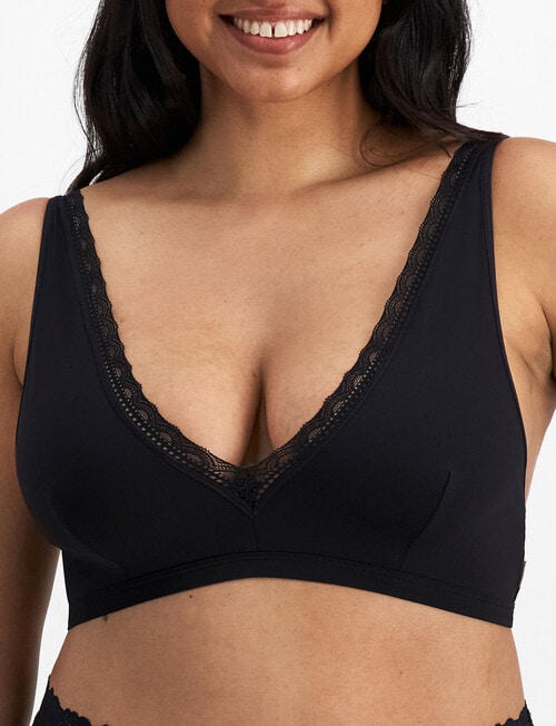 Jockey Woman Parisienne Delicate Bralette, Black product photo