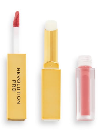 Revolution Pro Supreme Stay 24-Hour Lip Duo, Tease product photo