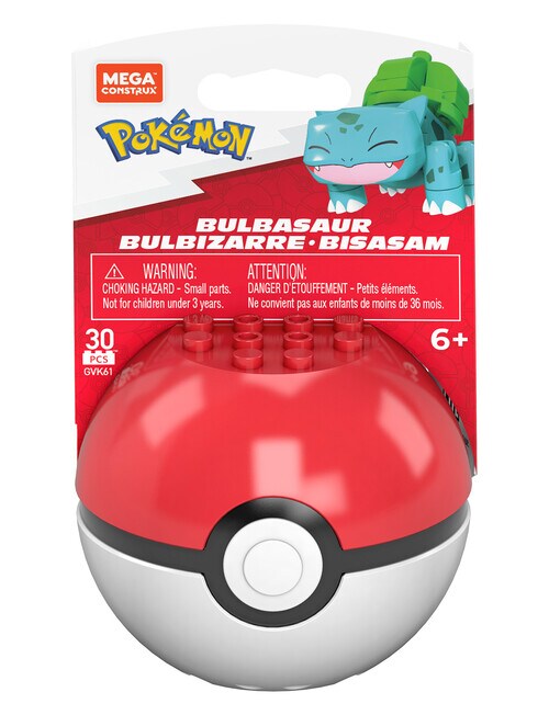 MEGA Pokémon - Set Costruzione Squirtle E Palla - 16 Pezzi - Dai 6 Anni