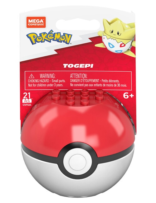 Mega Construx Pokemon Evergreen Poke Ball, Assorted product photo View 05 L