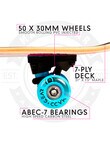 MADD 31" Popsicle Skateboard, Transcendent product photo View 04 S