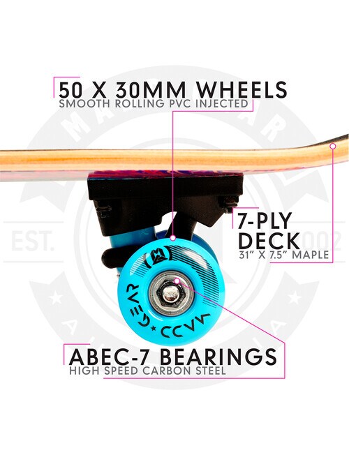 MADD 31" Popsicle Skateboard, Transcendent product photo View 04 L