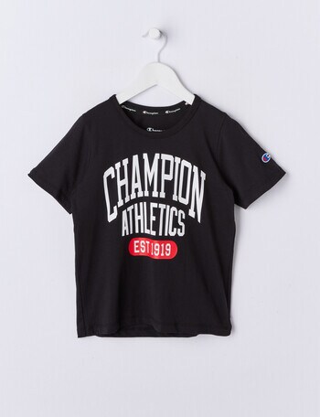 Champion Sporty Short-Sleeve Tee, Black product photo