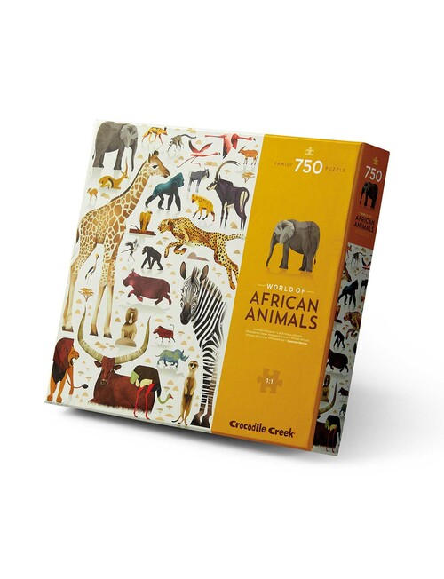 Crocodile Creek World of African Animals 750-piece Puzzle product photo