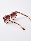 Whistle Accessories Brooke Sunglasses, Brown Tortoiseshell product photo View 03 S
