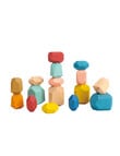 Tooky Toy Wooden Stacking Stones product photo View 02 S