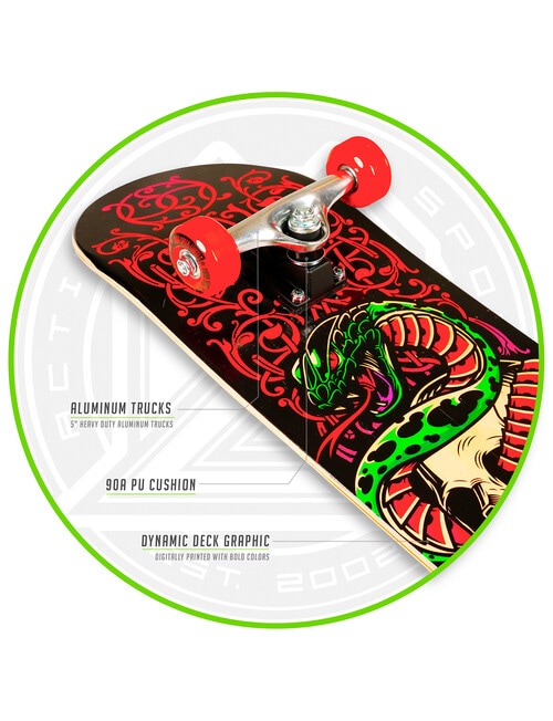MADD 31" Popsicle Skateboard, Snake Pit product photo View 04 L