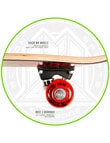 MADD 31" Popsicle Skateboard, Snake Pit product photo View 05 S