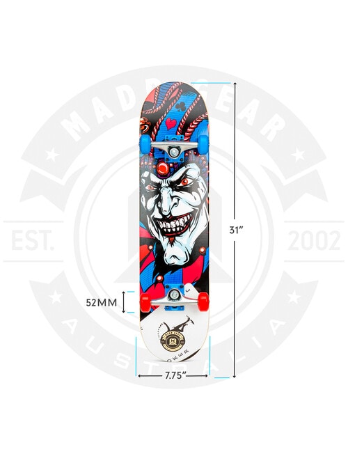 MADD 31" Popsicle Skateboard, Jester product photo View 06 L