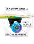 MADD Grind 31" Popsicle Skateboard, Valkyrie product photo View 04 S