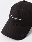 Champion Junior Script Cap, Black product photo View 03 S