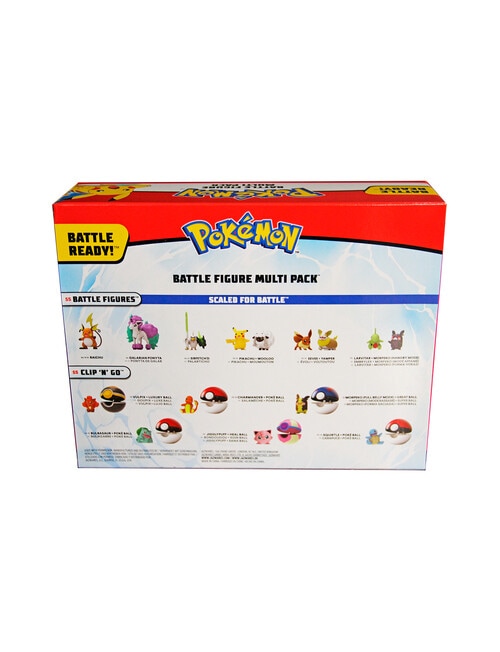 Pokemon Battle Figures, 6-Pack, Assorted product photo View 03 L