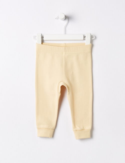 Little Bundle Essentials Stretch-Cotton Pant, Limoncello product photo