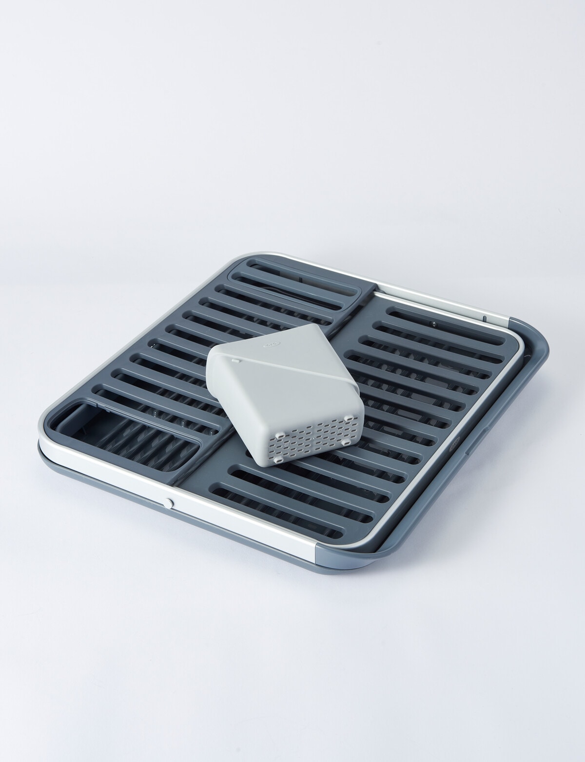 OXO Good Grips 'Rust-Proof Aluminum' Fold-Flat Dish Rack (Black
