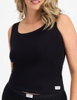 Jockey Woman Comfort Classics Bamboo Camisole, Black, 8-24 product photo