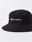 Champion Junior Bucket Hat, Black product photo View 02 S