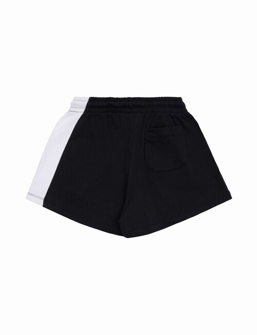 Champion Girls Panel Terry Short, Black product photo View 02 L