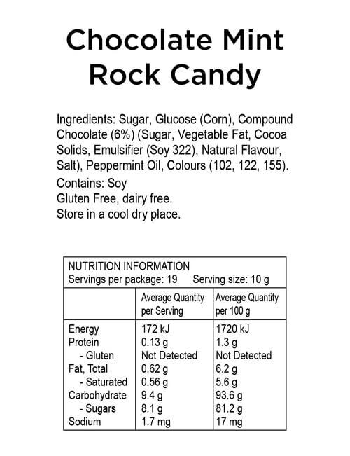 Random Harvest Chocolate Mint Humbugs, 170g product photo View 02 L