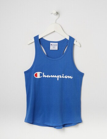 Champion Racer Script Tank, Blue Melody product photo