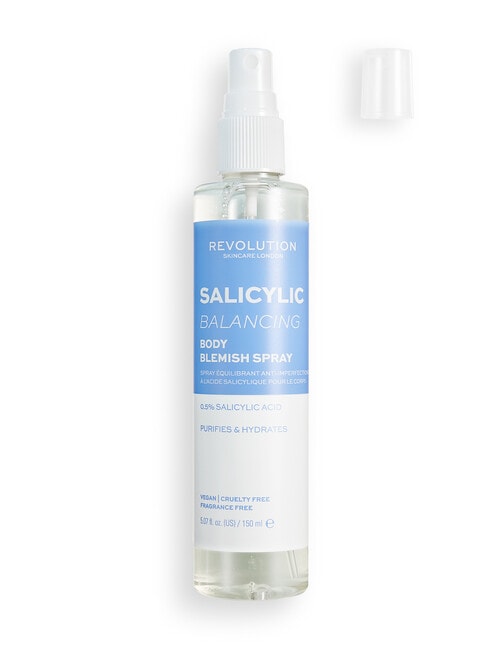 Revolution Skincare Salicylic Acid Balancing Body Blemish Spray product photo View 02 L