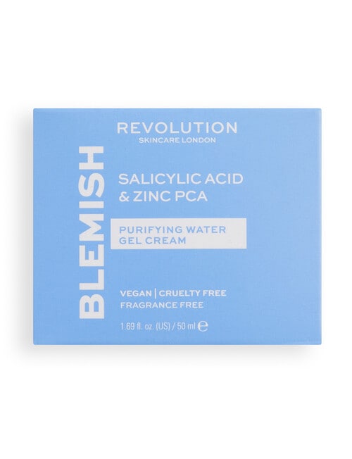 Revolution Skincare Salicylic Acid & Zinc PCA Purifying Water Gel Cream product photo View 02 L