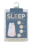 Smart Sleep Butterfly Sleepbag 2.5 Tog, 6-18m, Pink & White product photo View 04 S