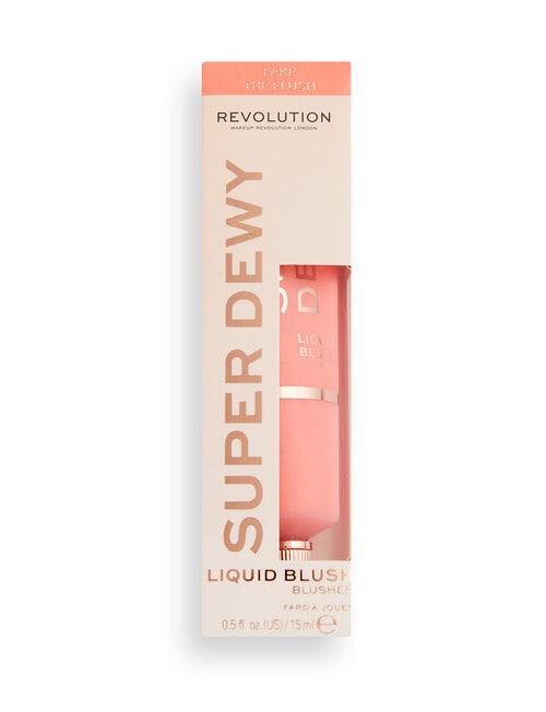 Makeup Revolution Superdewy Liquid Blusher, Fake The Flush product photo View 03 L