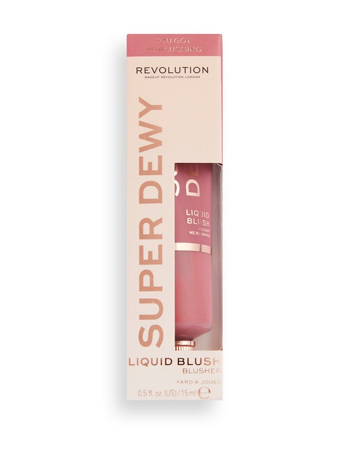 Makeup Revolution Superdewy Liquid Blusher, You Got Me Blushing product photo View 03 L