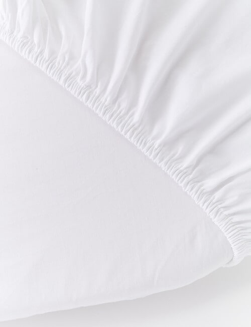 Teeny Weeny Co-Sleeper Fitted-Cotton, 2-Pack, White product photo View 03 L