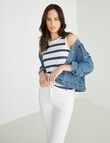 Denim Republic Denim Jacket, Mid Blue product photo View 03 S