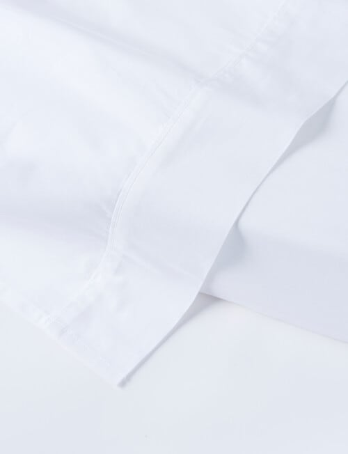 Teeny Weeny Cot Cotton Fit & Flat Sheet Set, 2-Pack, White product photo View 03 L