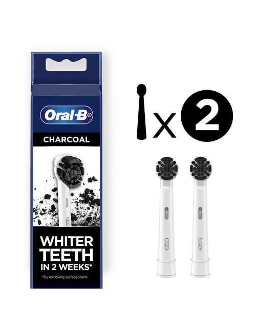 Oral B Charcoal 2 Pack Refills, EB20CH-2 product photo View 02 L